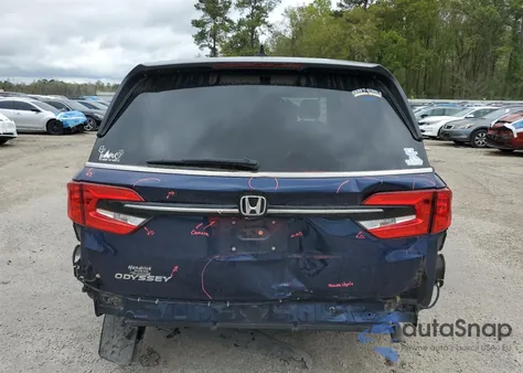 2022 Honda Odyssey Exl from USA, damaged, VIN 5FNRL6H79NB035700